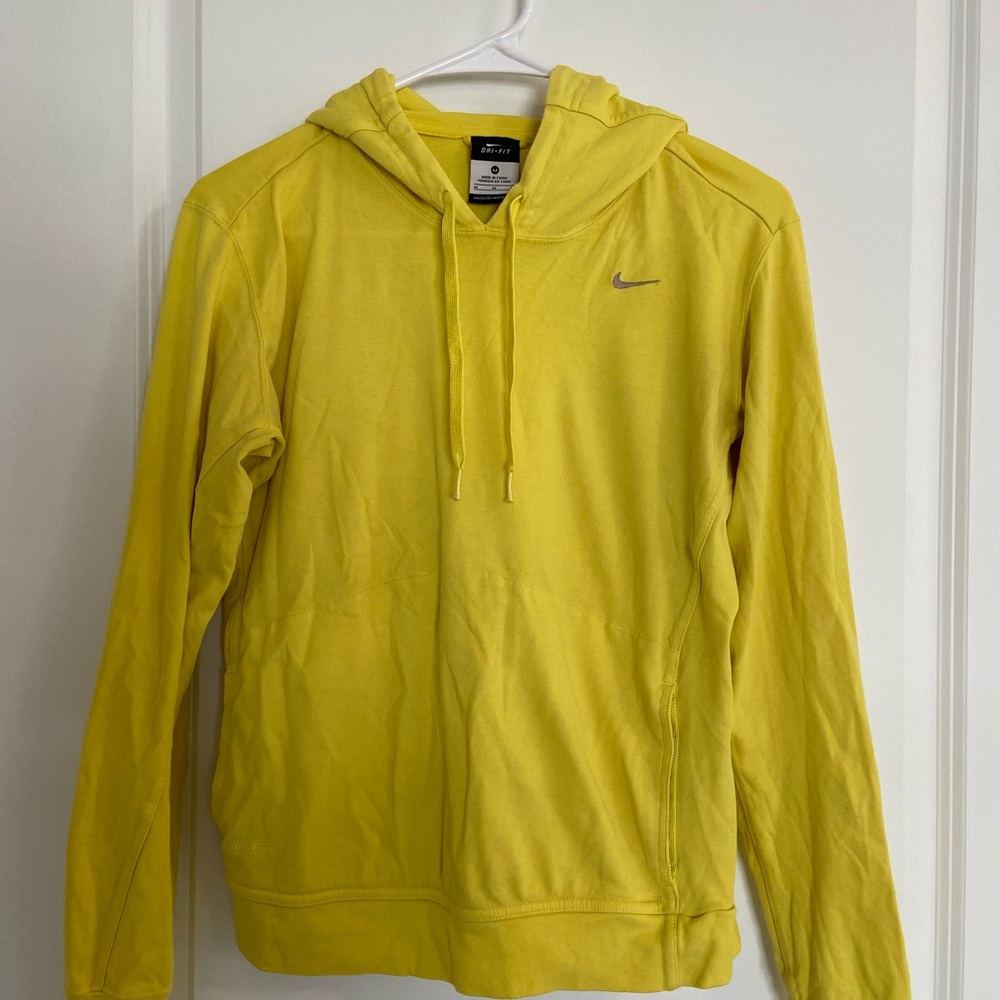 Nike Yellow Hoodie